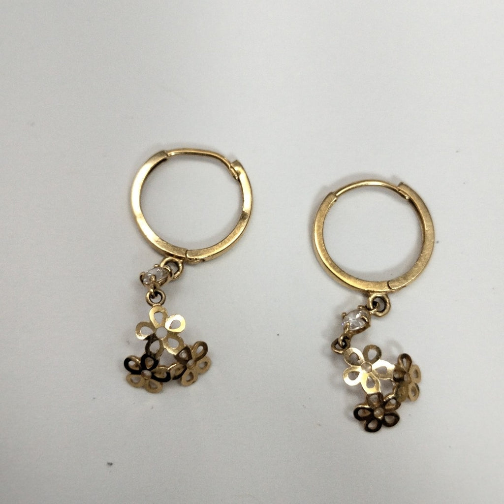 ARRACADAS PAR ORO 14 K 1,90 GRMS (SEMINUEVO)