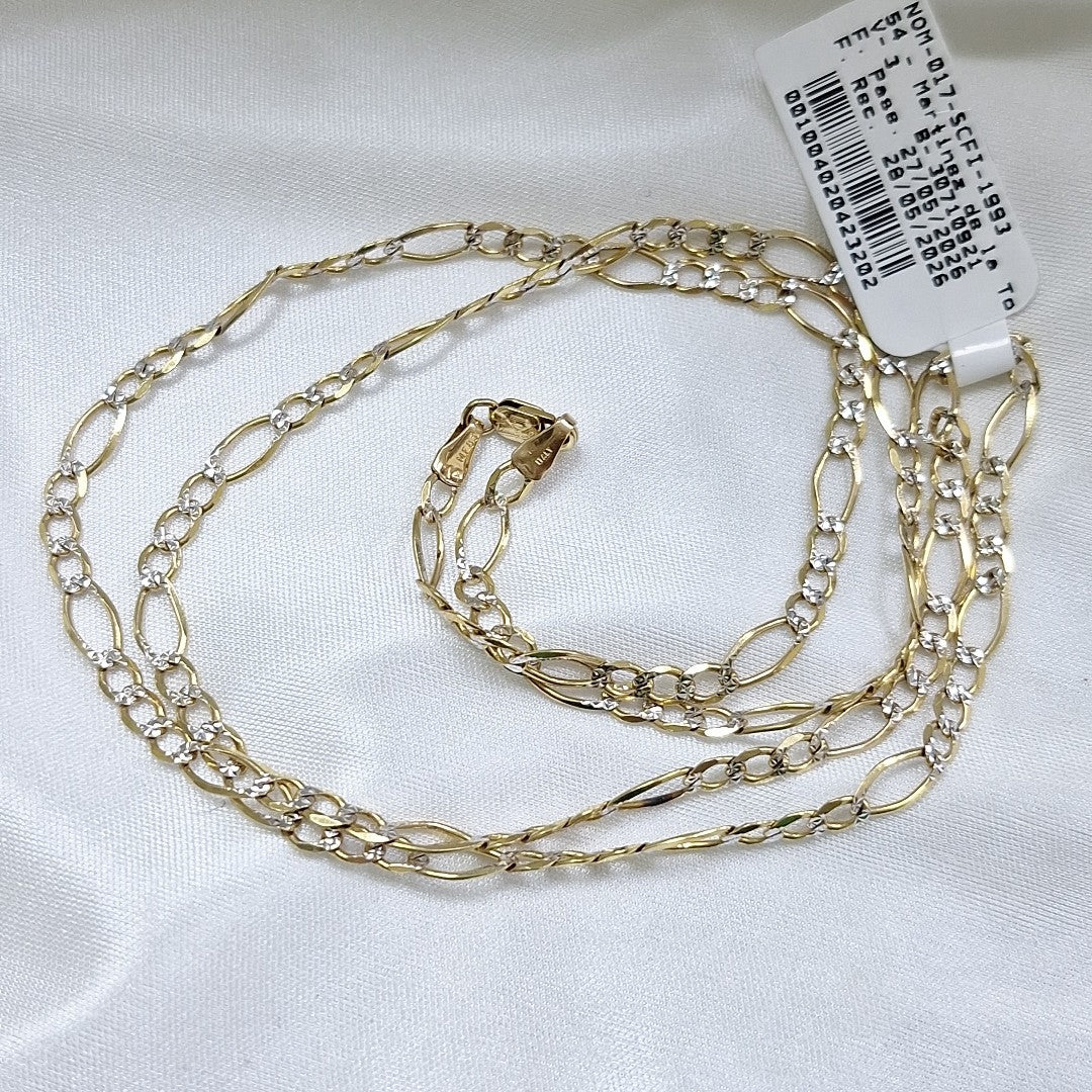 CADENA ORO, RODIADO 10 K 7.6 GRMS (SEMINUEVO)