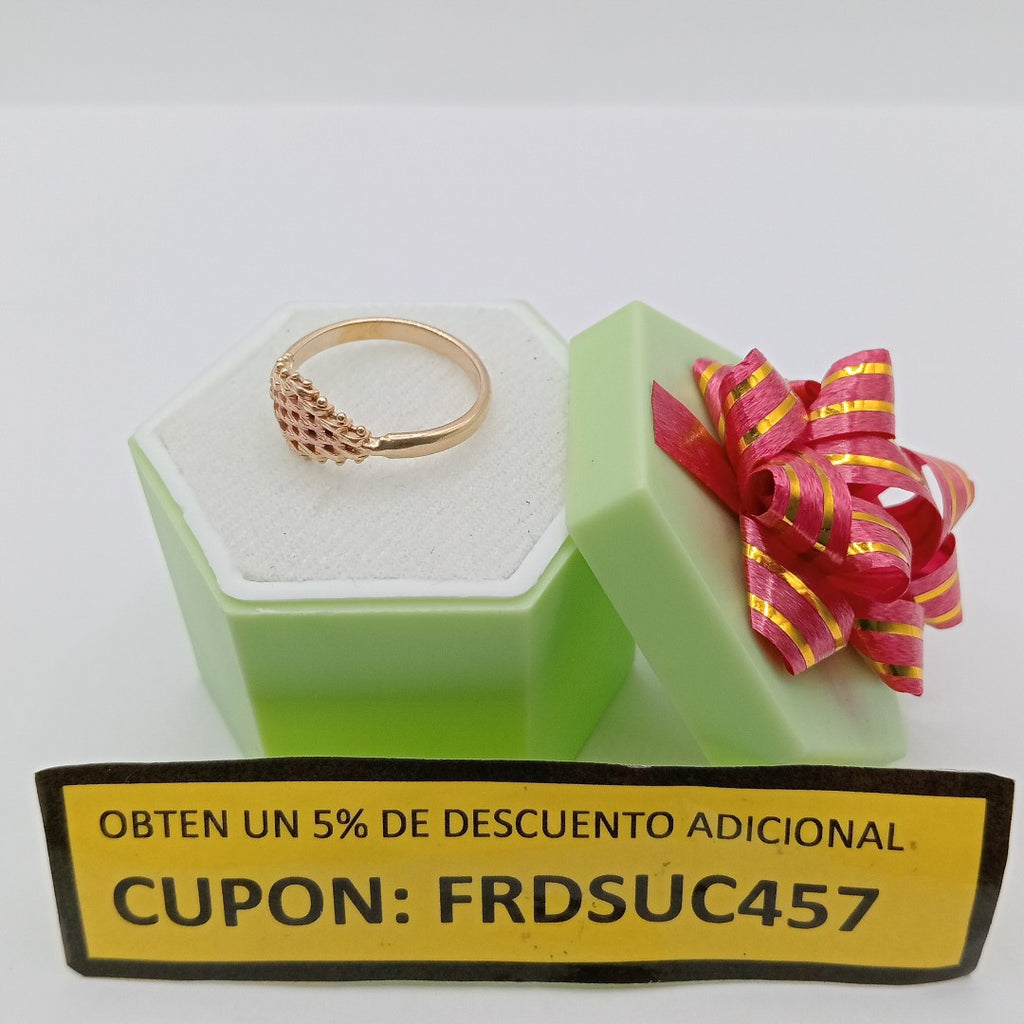 ANILLO ORO 10 K 2.4 GRMS (SEMINUEVO)