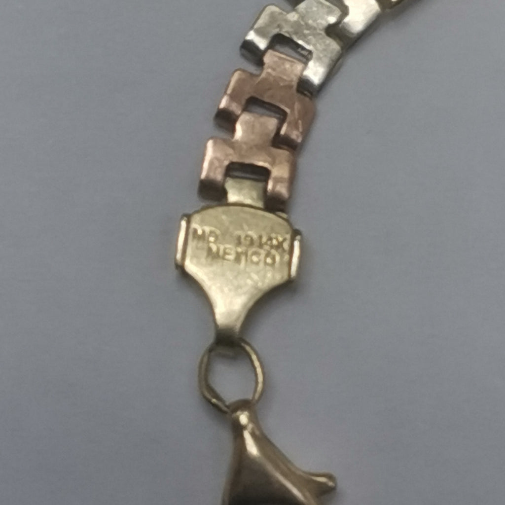 PULSERA ORO 14 K 3.9 GRMS (SEMINUEVO)