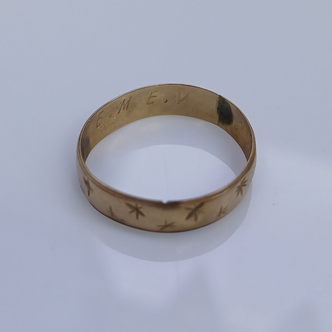 ARGOLLA ORO 10 K 1,10 GRMS (SEMINUEVO)