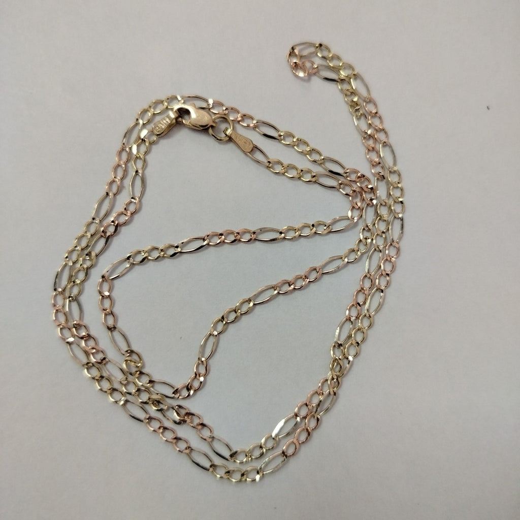 CADENA ORO, ORO COMBINADO 10 K 4.9 GRMS (SEMINUEVO)