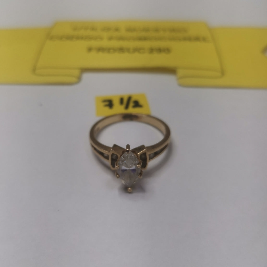 SOLITARIO ORO 14 K 3.3 GRMS (SEMINUEVO)