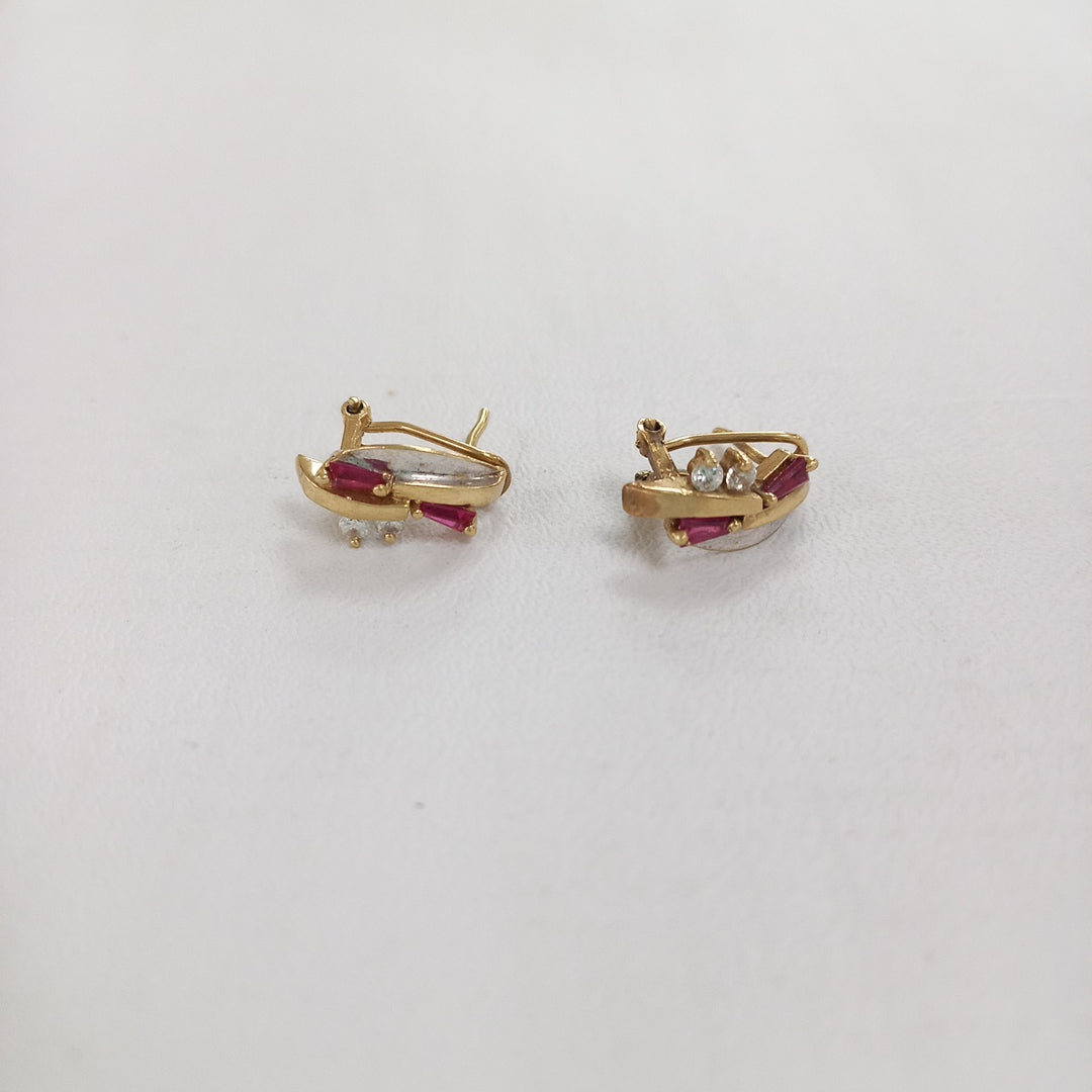 ARETES PAR ORO 10 K 3.4 GRMS (SEMINUEVO)