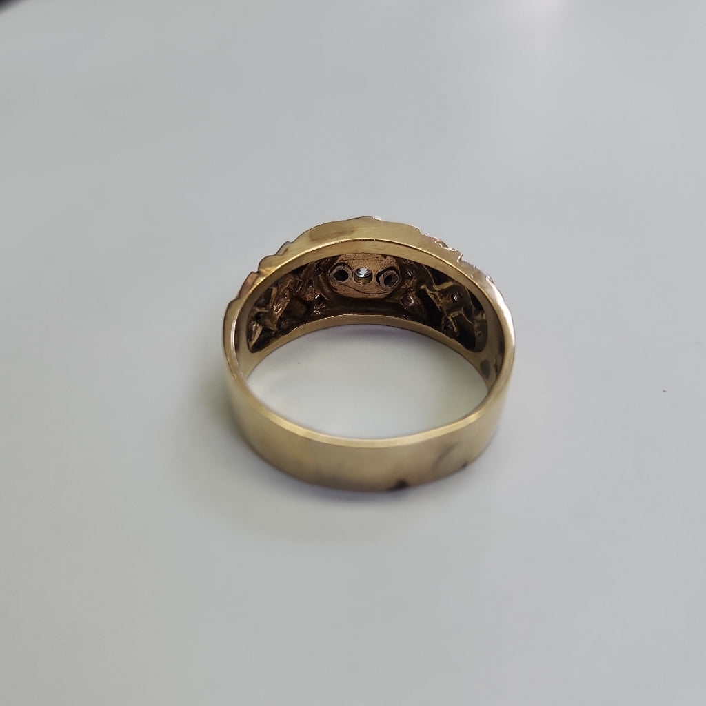 ANILLO ORO 10 K 10.6 GRMS (SEMINUEVO)