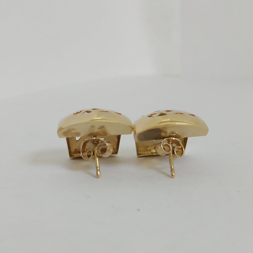 BROQUELES PAR ORO 14 K 2.7 GRMS (SEMINUEVO)