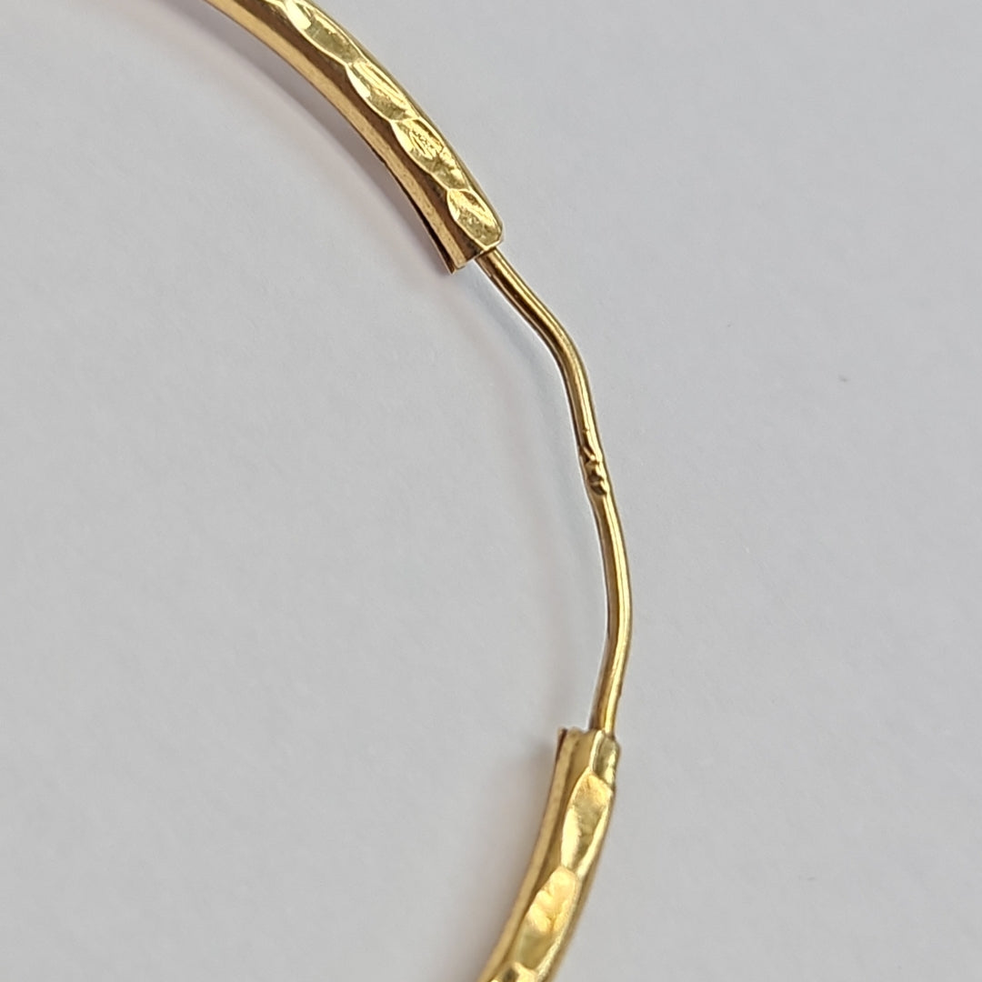ARRACADAS PAR ORO 14 K 3,60 GRMS (SEMINUEVO)