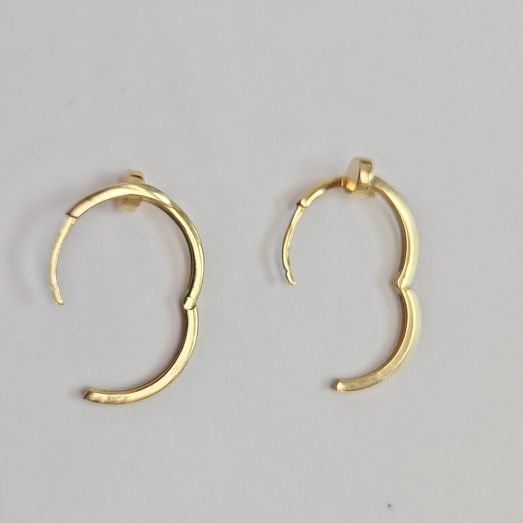ARRACADAS PAR ORO 14 K 3.2 GRMS (SEMINUEVO)