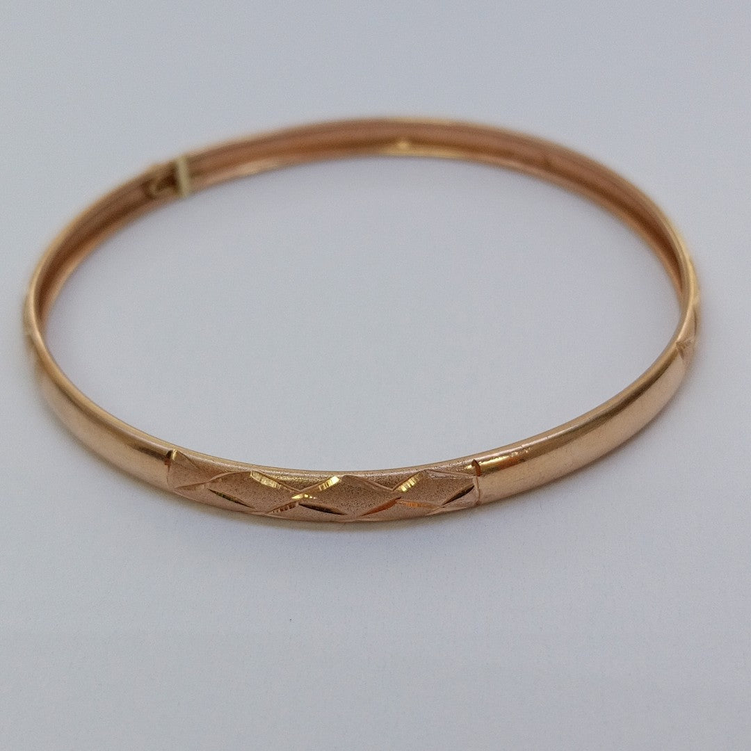 PULSERA RIGIDA ORO 10 K 6.1 GRMS (SEMINUEVO)