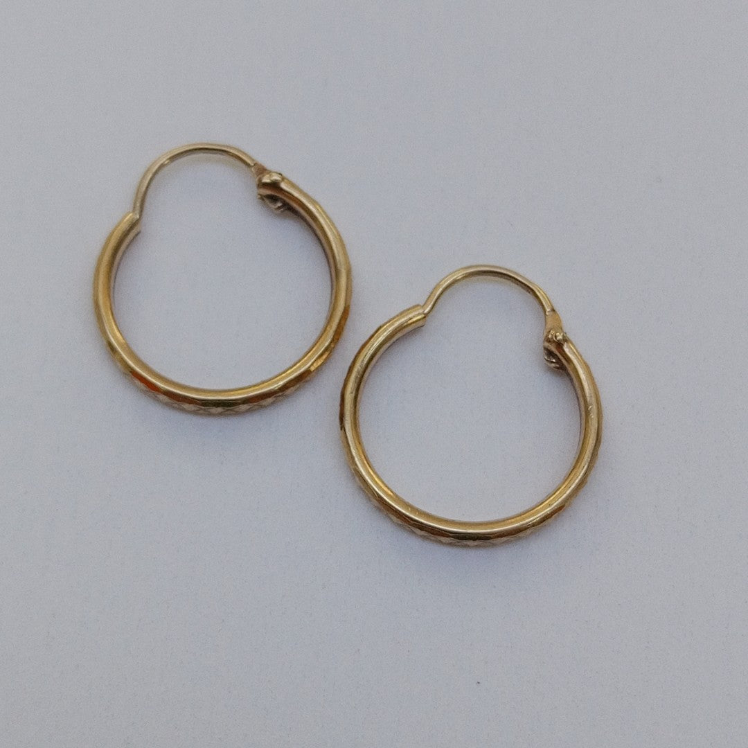 ARRACADAS PAR ORO 10 K 0.9 GRMS (SEMINUEVO)