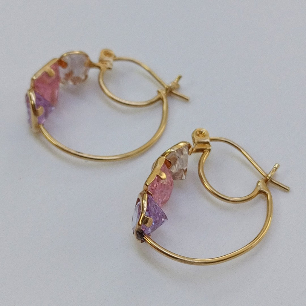 ARETES PAR ORO 14 K 3,50 GRMS (SEMINUEVO)