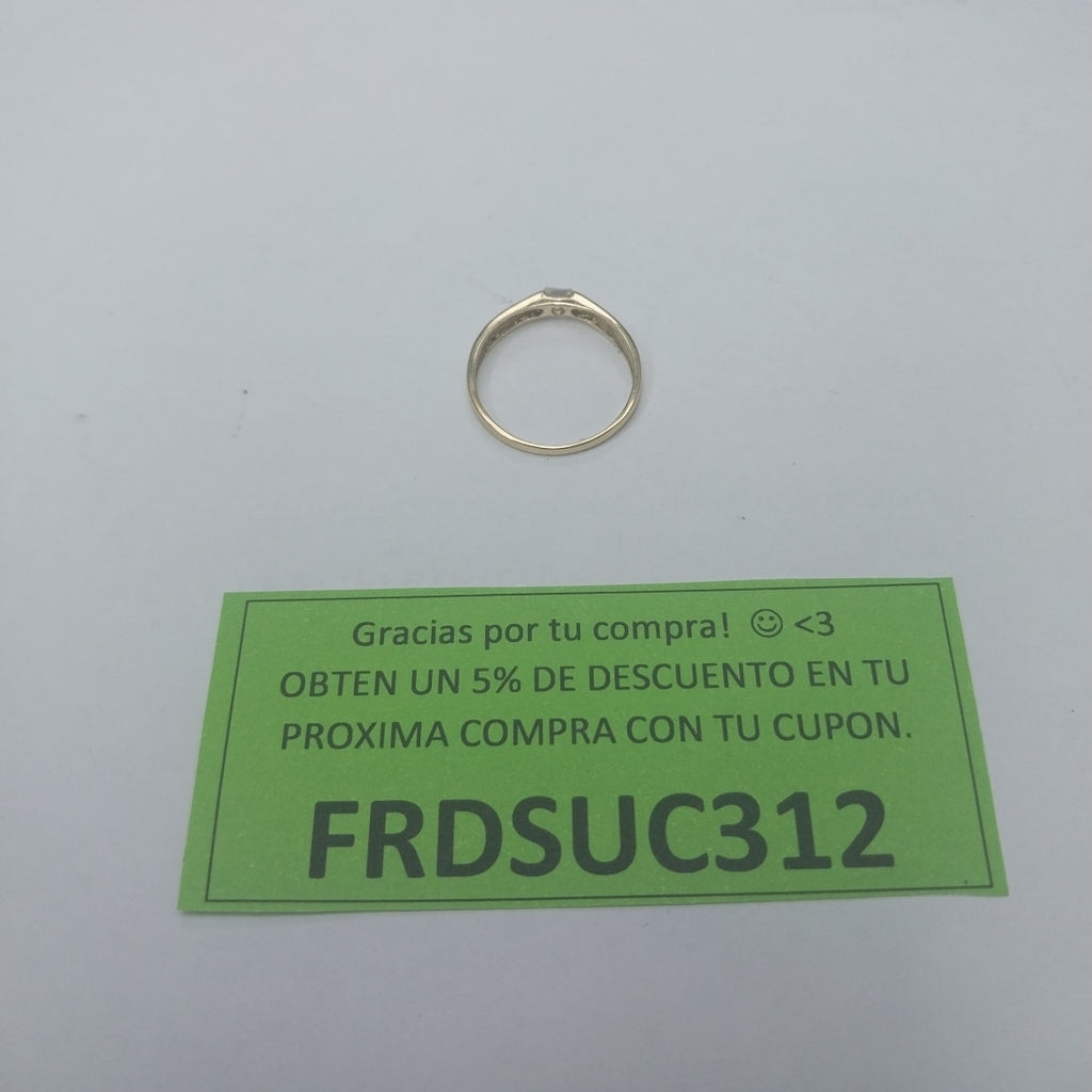 ANILLITO ORO 10 K 1.3 GRMS (SEMINUEVO)