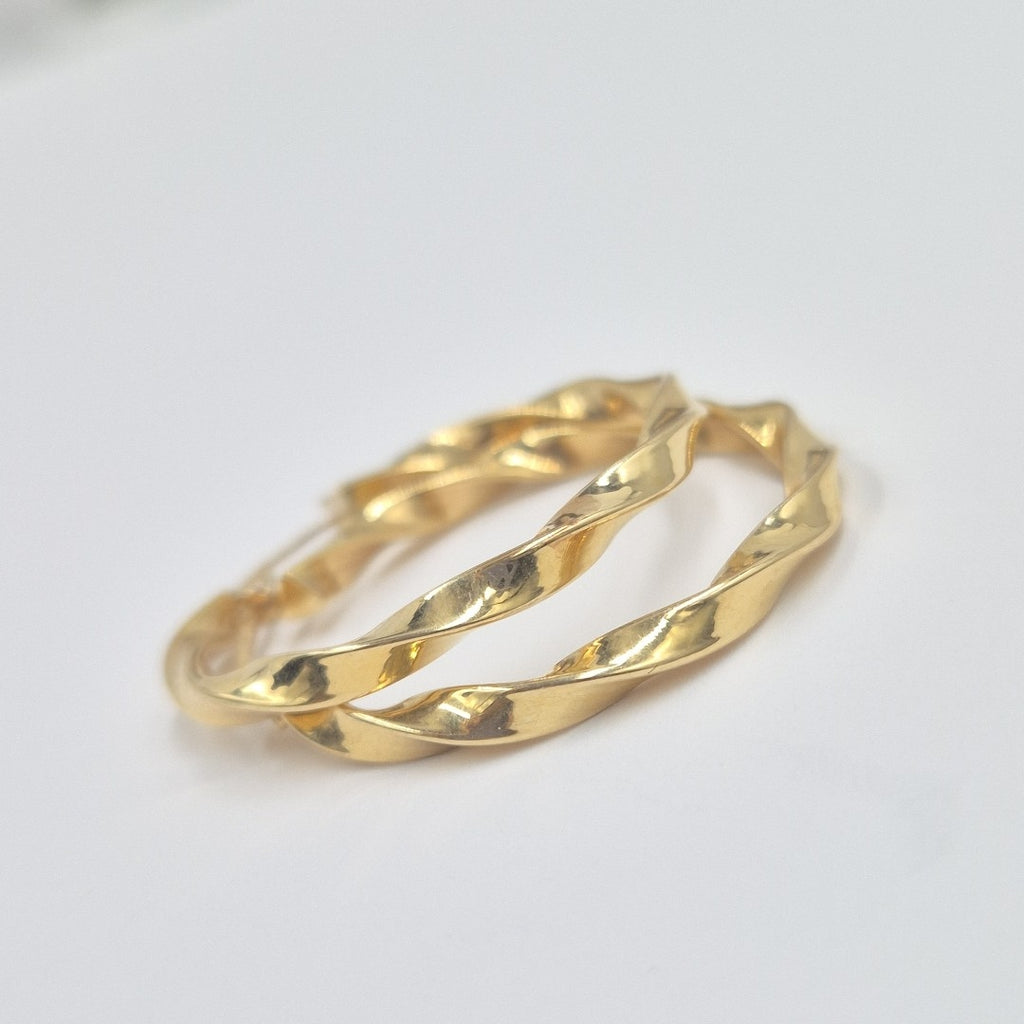 ARRACADAS PAR ORO 14 K 3,60 GRMS (SEMINUEVO)