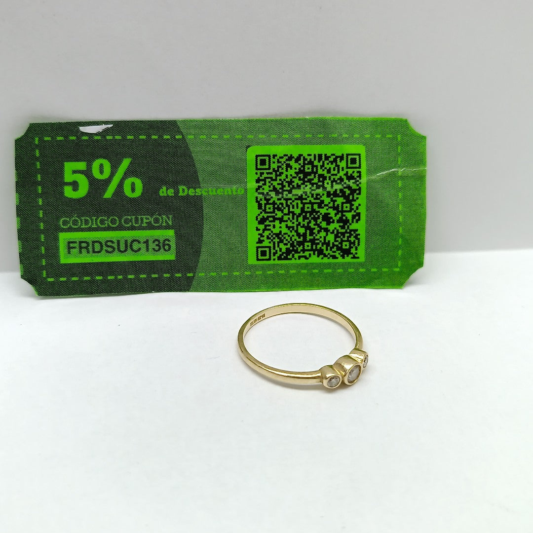 ANILLITO ORO 14 K 1.4 GRMS (SEMINUEVO)
