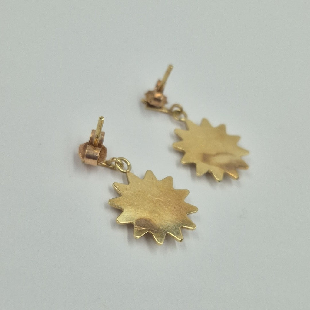 ARETES PAR ORO 14 K 2,40 GRMS (SEMINUEVO)