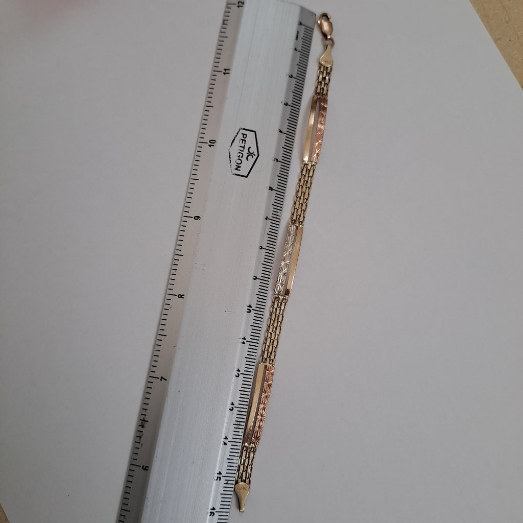 PULSERA ORO 10 K 4.5 GRMS (SEMINUEVO)