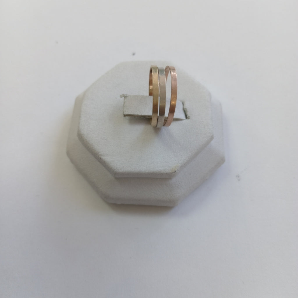 ARGOLLA ORO COMBINADO 10 K 1.8 GRMS (SEMINUEVO)