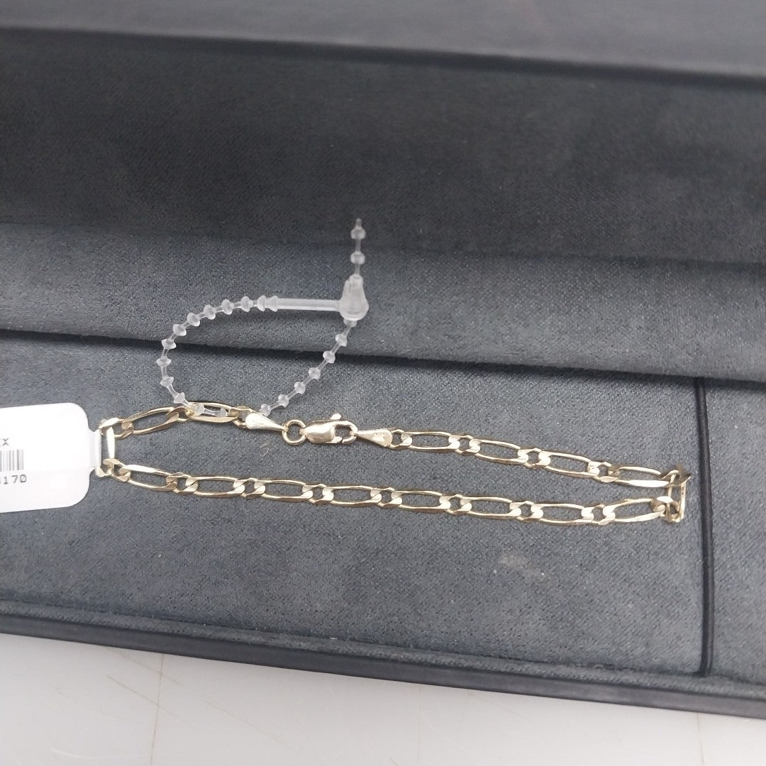 PULSERAS 1X1 ORO 14K 18 CM 2.6 GR (NUEVO)