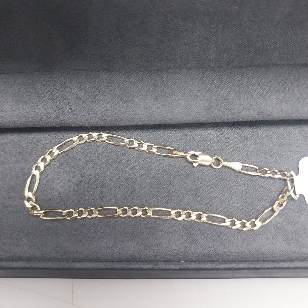 PULSERAS TEJIDO 3X1 ORO 14K 18 CM 2.9 GR (NUEVO)