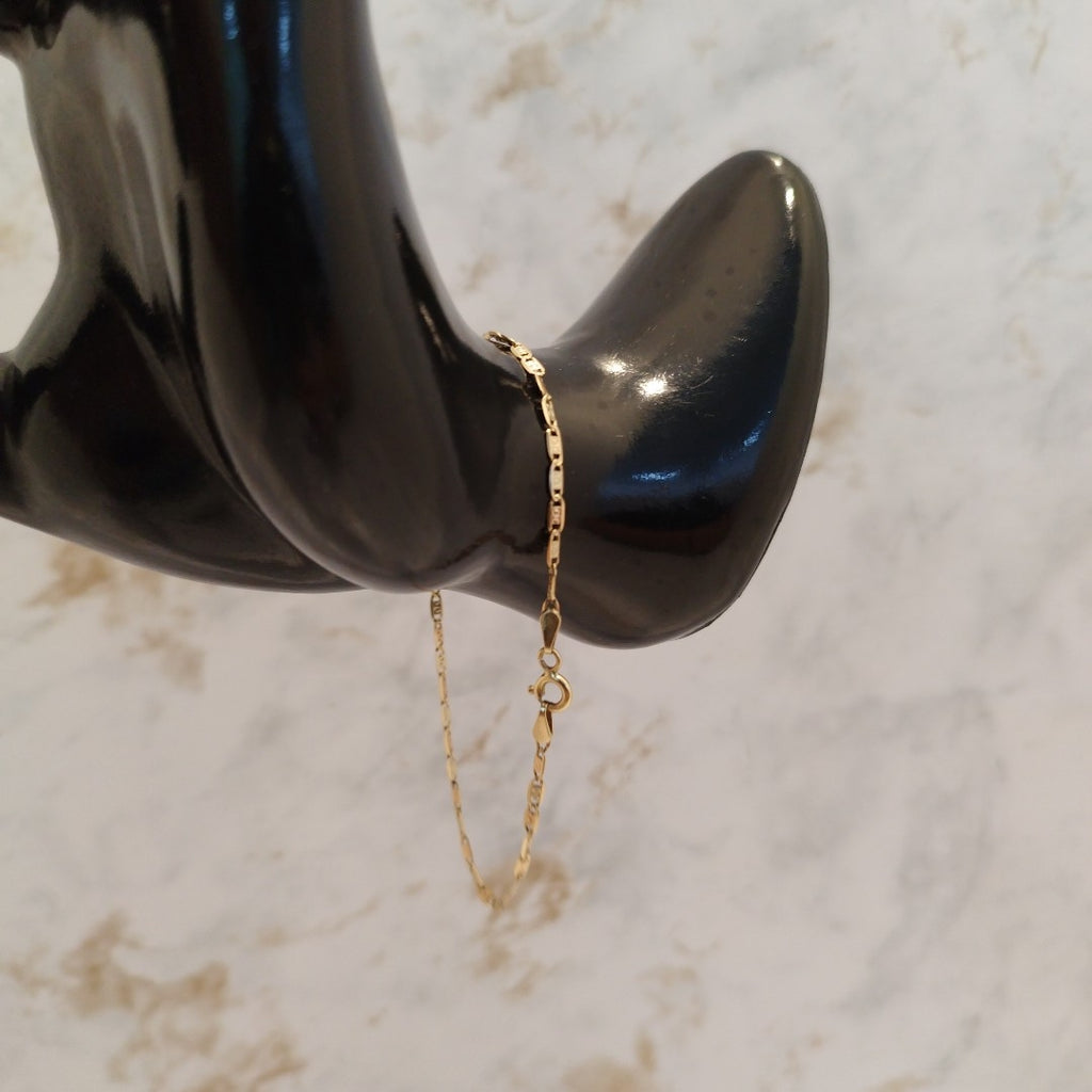 PULSERA ORO COMBINADO 14 K 1,50 GRMS (SEMINUEVO)