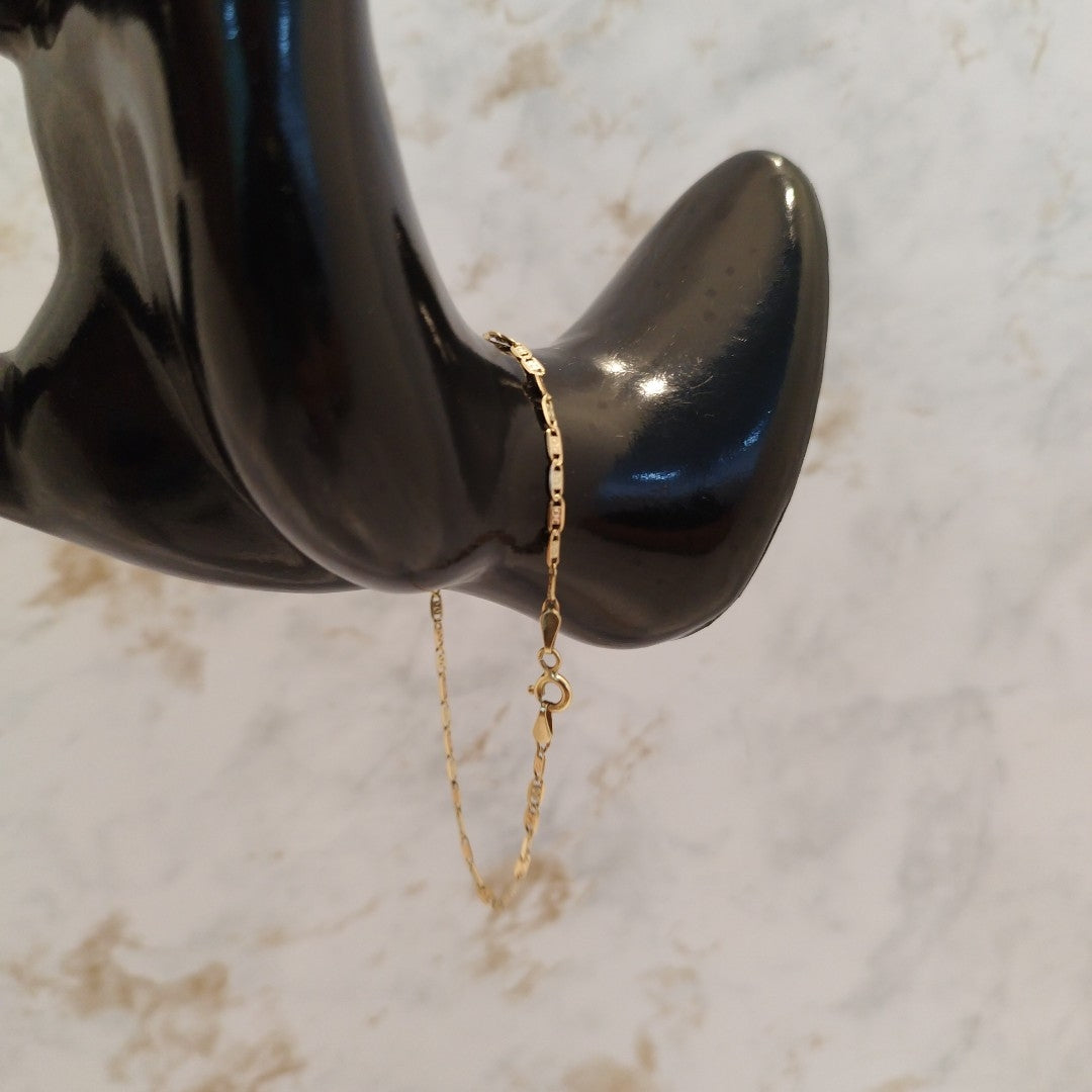 PULSERA ORO COMBINADO 14 K 1,50 GRMS (SEMINUEVO)