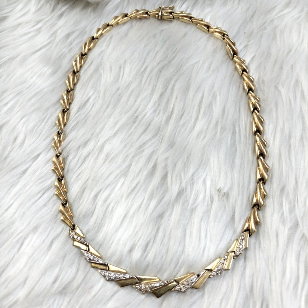 GARGANTILLA ORO 14 K 24.8 GRMS (SEMINUEVO)