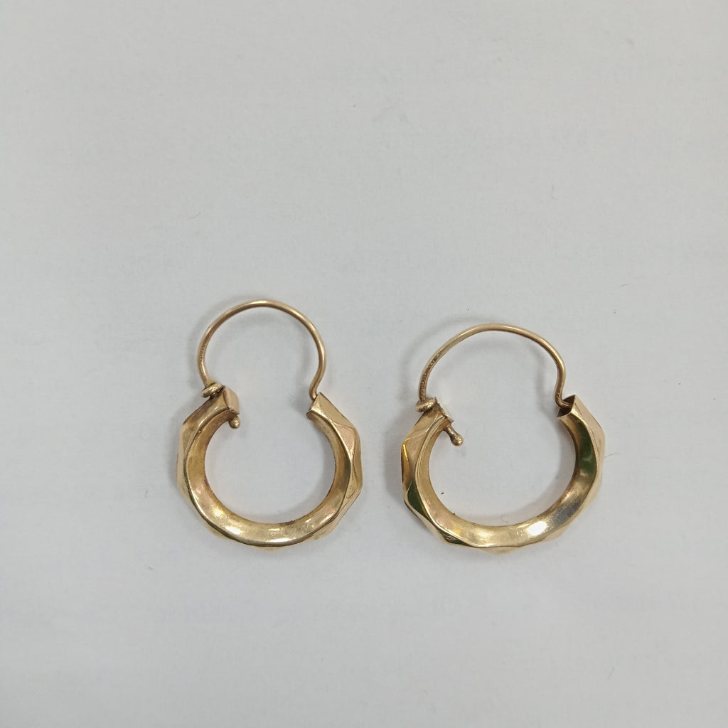 ARRACADAS PAR ORO 10 K 1.4 GRMS (SEMINUEVO)