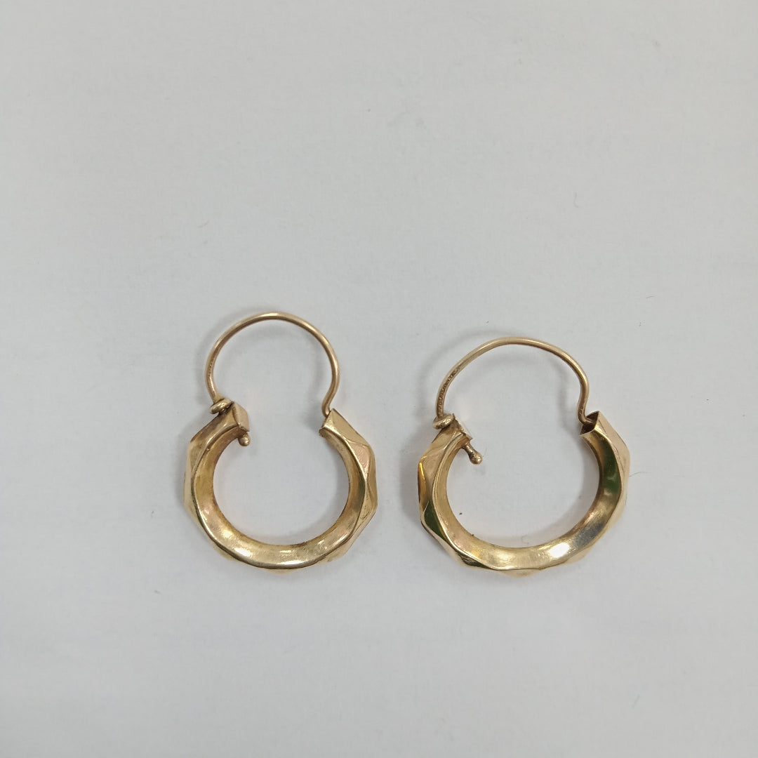 ARRACADAS PAR ORO 10 K 1.4 GRMS (SEMINUEVO)