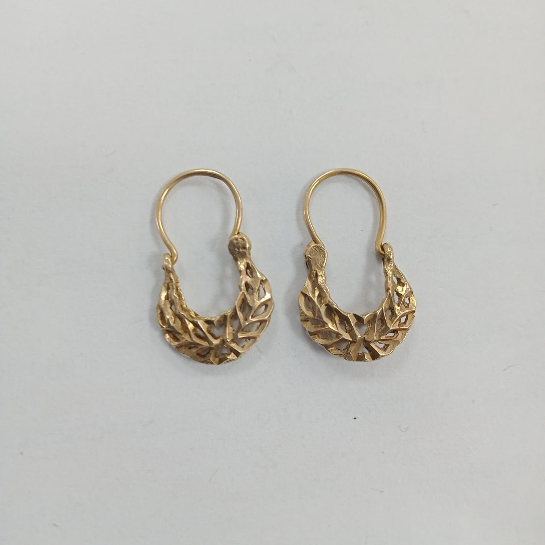 ARRACADAS PAR ORO 10 K 1.2 GRMS (SEMINUEVO)