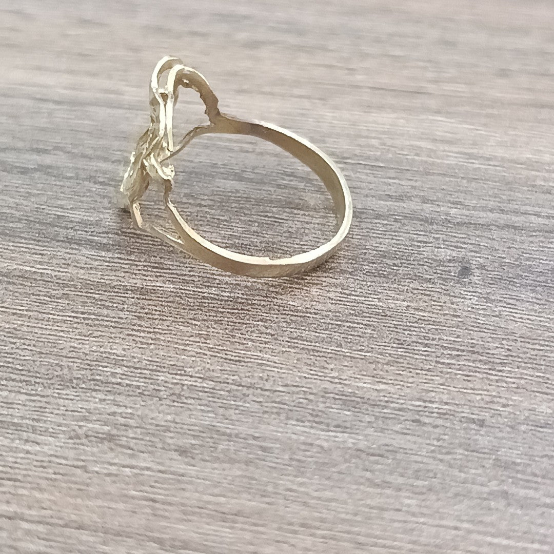 ANILLO ORO 10 K 1.5 GRMS (SEMINUEVO)