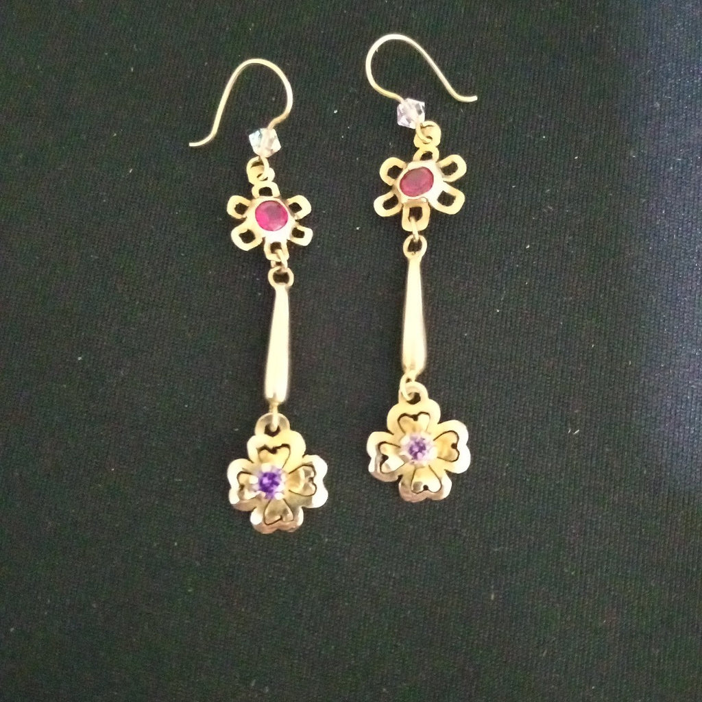 ARETES PAR ORO 10 K 4.7 GRMS (SEMINUEVO)