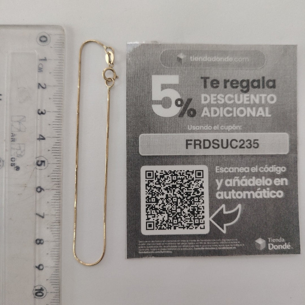 PULSERA ORO 10 K 1,10 GRMS (SEMINUEVO)