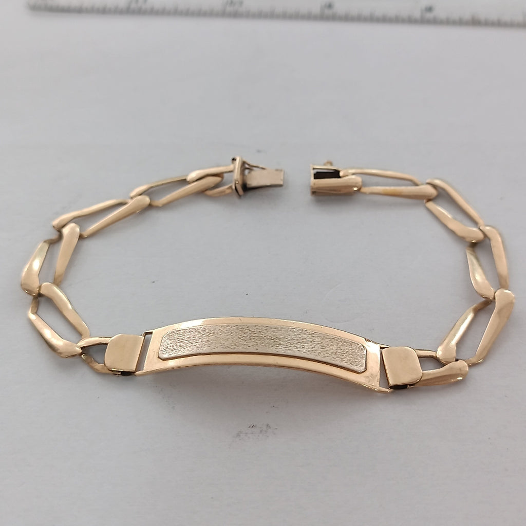 ESCLAVA ORO,RODIADO 14 K 12,90 GRMS (SEMINUEVO)