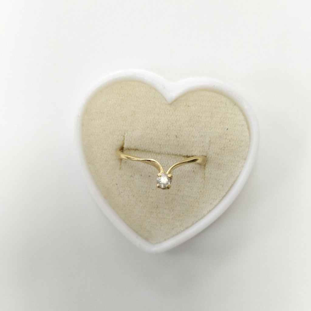SOLITARIO ORO 14 K 1.3 GRMS (SEMINUEVO)