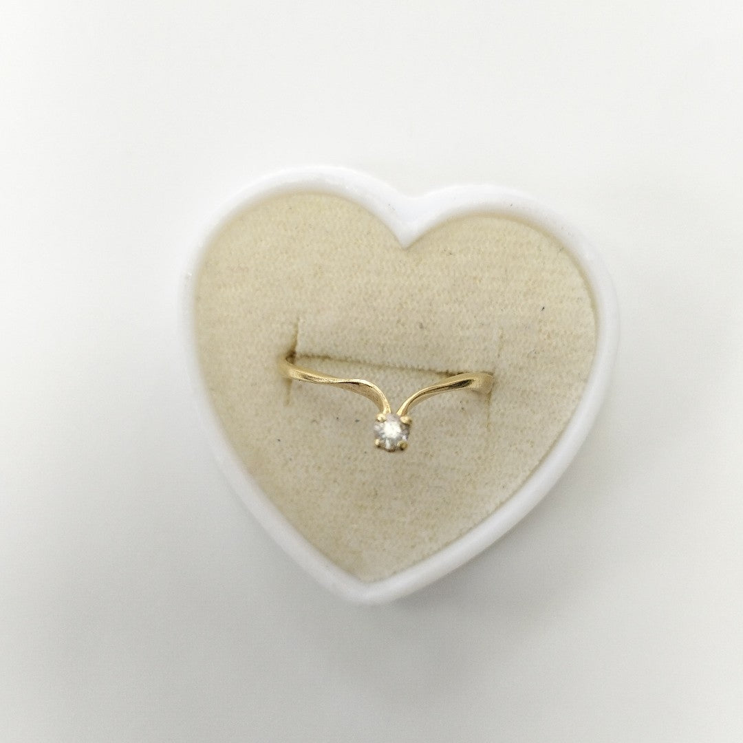 SOLITARIO ORO 14 K 1.3 GRMS (SEMINUEVO)