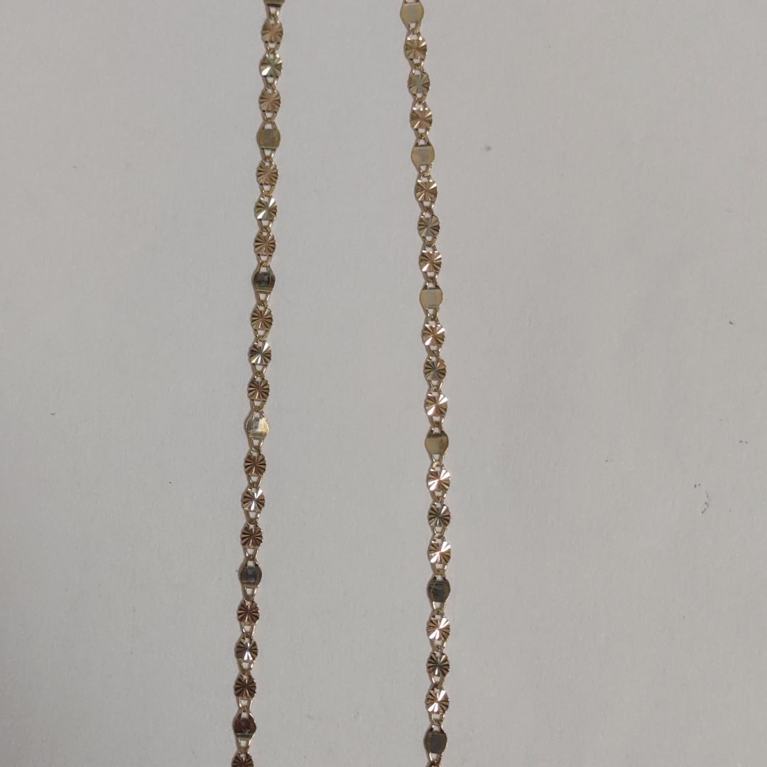 CADENA ORO 14 K 1,10 GRMS (SEMINUEVO)