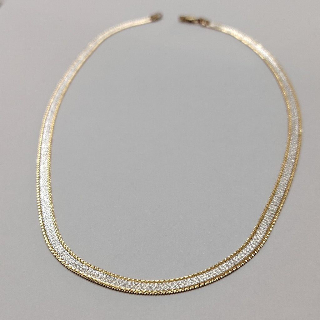 GARGANTILLA ORO,ORO COMBINADO 10 K 9,80 GRMS (SEMINUEVO)