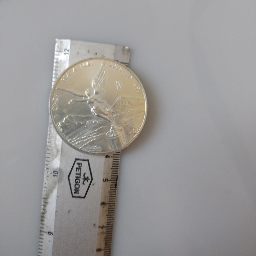 MEDALLA CONMEMORATIVA PLATA 31,10 GRMS (SEMINUEVO)