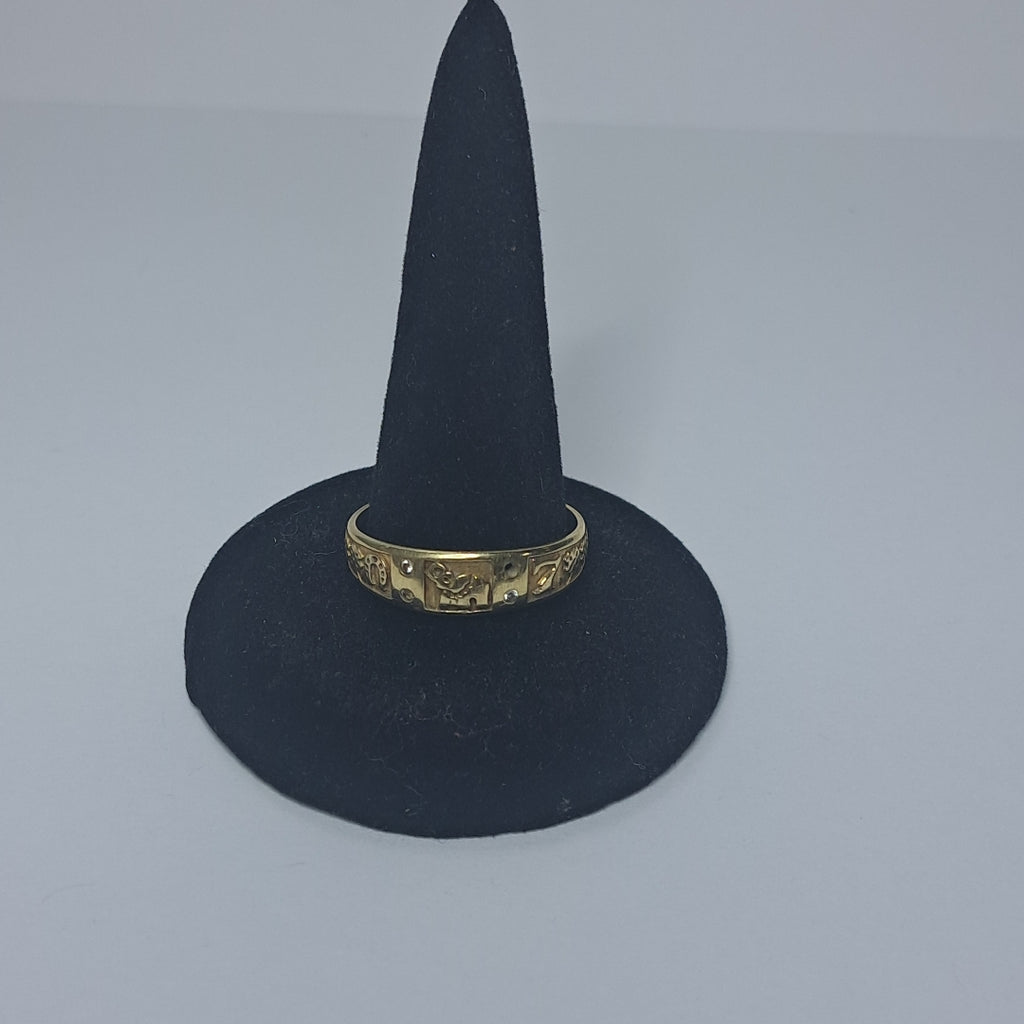 ANILLO ORO 10 K 2.5 GRMS (SEMINUEVO)