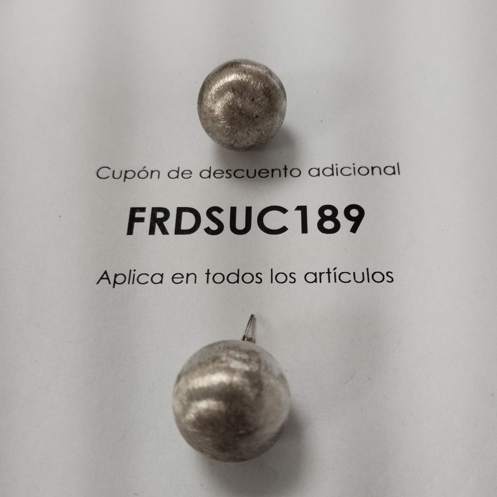 ARETES PAR PLATA 5,10 GRMS (SEMINUEVO)