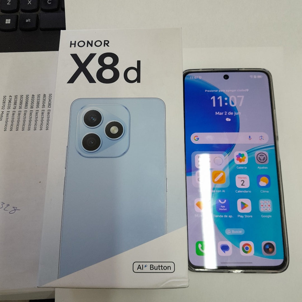 CELULAR HONOR X8D LNA-LX3 (2025) 256 GB 8 GB RAM (SEMINUEVO)