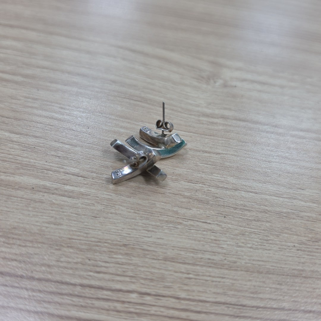 ARETES PAR PLATA 11.1 GRMS (SEMINUEVO)