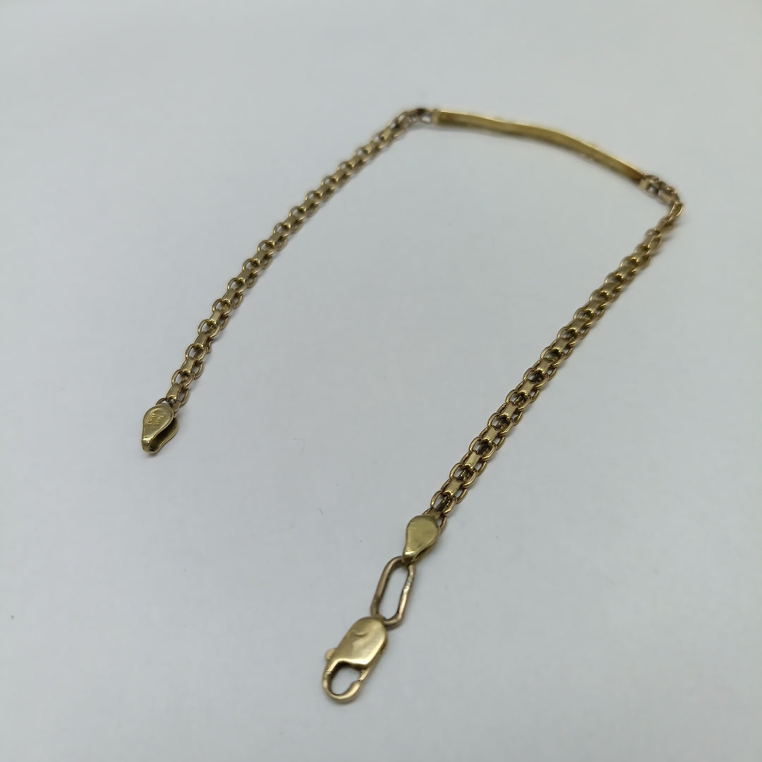 ESCLAVA ORO 14 K 3.9 GRMS (SEMINUEVO)