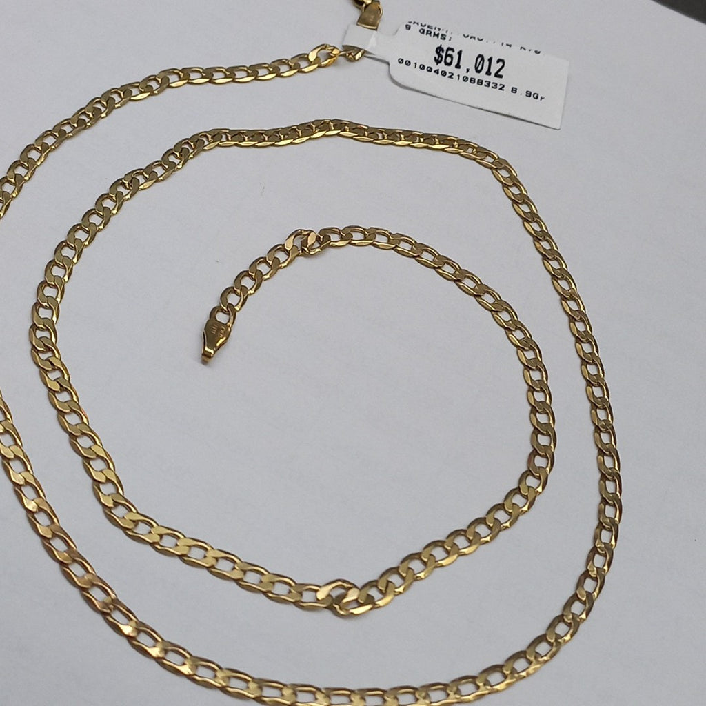 CADENA ORO 14 K 8.9 GRMS (SEMINUEVO)