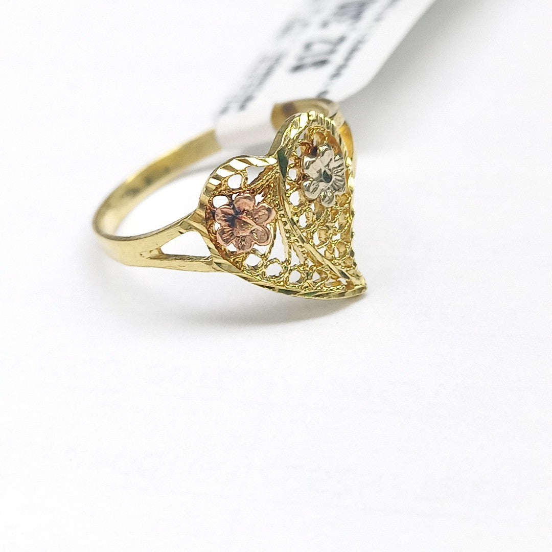 ANILLITO ORO, ORO COMBINADO 14 K 1.8 GRMS (SEMINUEVO)