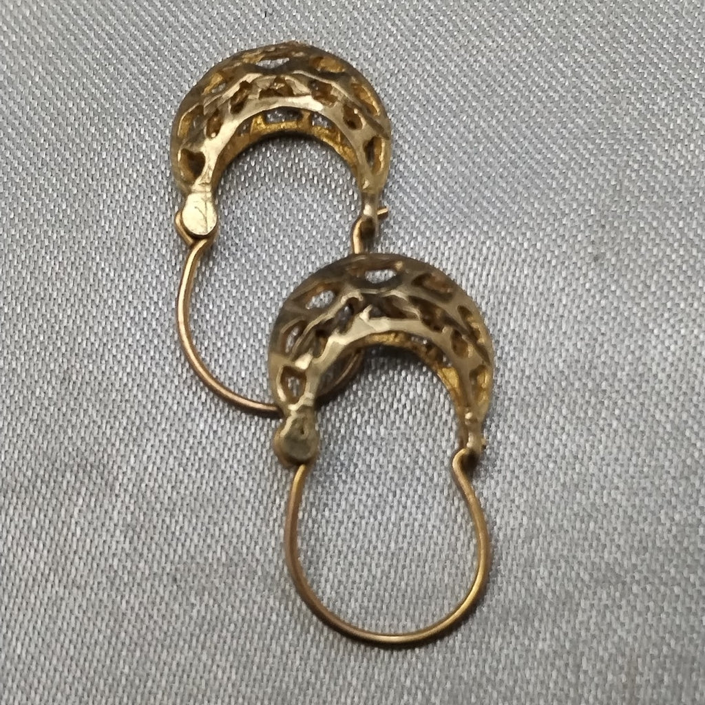ARETES PAR ORO 10 K 1.1 GRMS (SEMINUEVO)