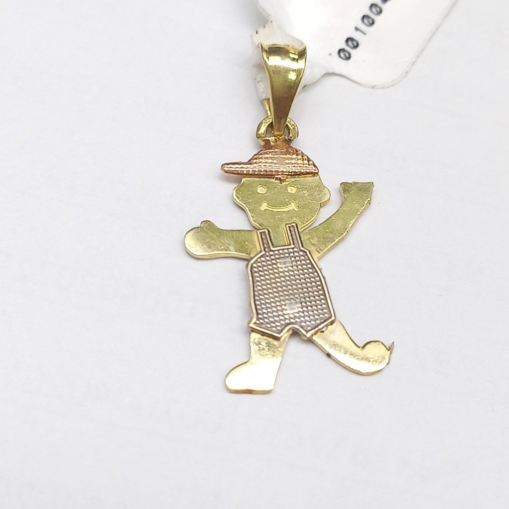 DIJE ORO, ORO COMBINADO 14 K 1.3 GRMS (SEMINUEVO)