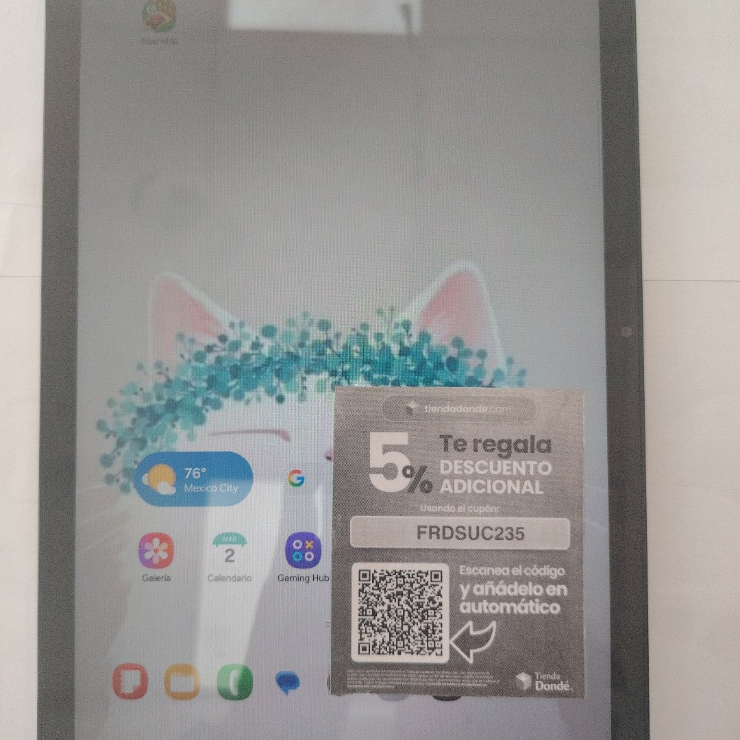 TABLETA SAMSUNG GALAXY TAB A9+ 5G SM-X218U (2023) 64 GB 4 GB RAM (SEMINUEVO)