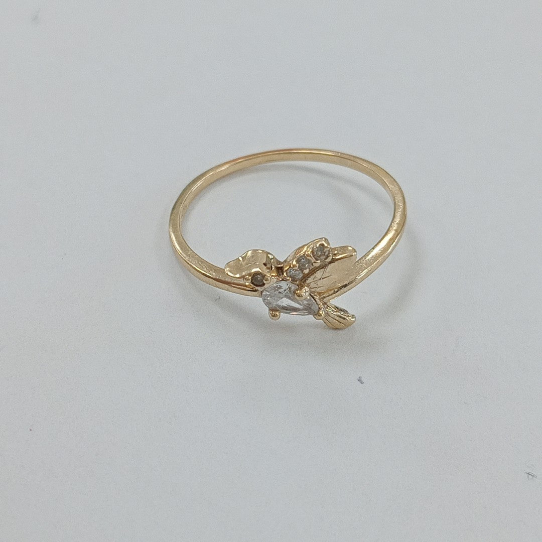 ANILLO ORO 10 K 1.5 GRMS (SEMINUEVO)