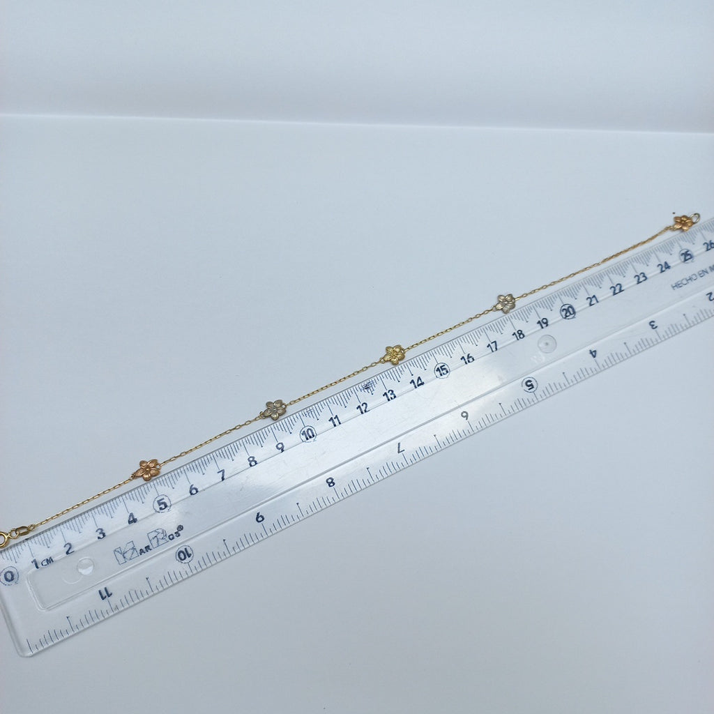 PULSERA RIGIDA ORO 14 K 1.8 GRMS (SEMINUEVO)